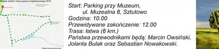 Sztutowo. Spacer krajobrazowy historyczno-przyrodniczy po miejscowości.