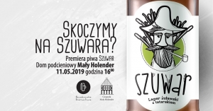 Gospoda Mały Holender zaprasza na degustację piwa "Szuwar". Żuławskie piwo z tatarakiem.