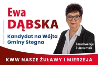  Ewa Dąbska - Kandydat na Wójta Gminy Stegna