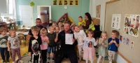 Policjanci w przedszkolu w Sztutowie – o bezpieczeństwie, profilaktyce i pracy w Policji