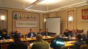 Powiat Nowodworski. Posiedzenie Komisji Bezpieczeństwa i Porządku.