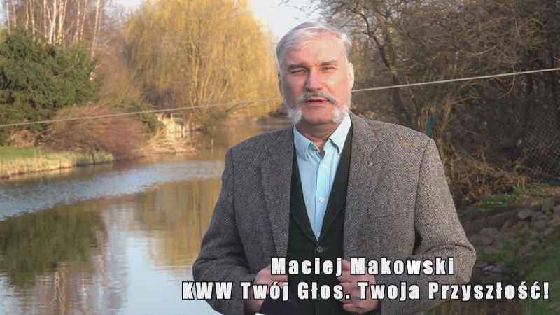 Kandydat na Wójta Gminy Stegna Maciej Makowski.
