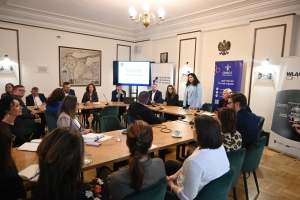 Rozmowy o rozwoju usług społecznych w Powiecie Nowodworskim