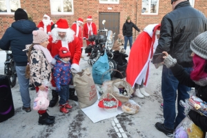 Mikołaje na motorach w Nowym Dworze Gd. III Akcja Zostań Świetym Mikołajem!