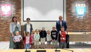 Nowy Dwór Gd. Przedszkolaki z Bajkowej Akademii odwiedziły Urząd Miejski