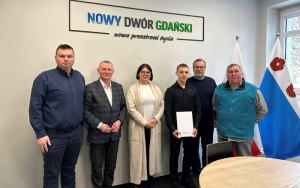 Burmistrz Nowego Dworu Gdańskiego przyznał stypendium sportowe Michałowi Dudkowi