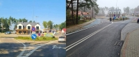 Powiat zakończył remont nawierzchni drogi powiatowej w obrębie pętli w Jantarze