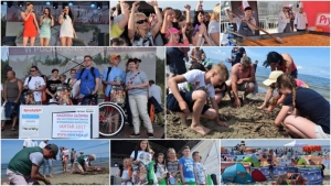 Bursztyn, plaża, zabawa. XIX Mistrzostwa Świata w Poławianiu Bursztynu - 14/15.07.2017