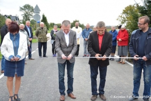 Marynowy. Uroczyste otwarcie odcinka ulicy Topolowej - 04.10.2017