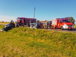 Wypadek w Kmiecinie. Kobieta trafiła do szpitala.