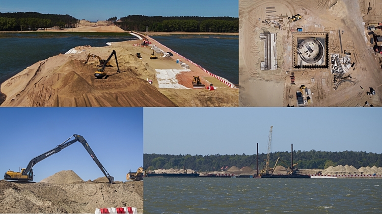 Budowa drogi wodnej łączącej Zalew Wiślany z Zatoką Gdańską - Maj 2020