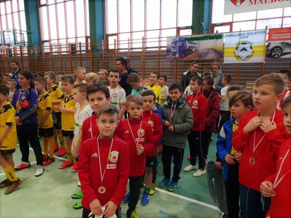 Młodzi zawodnicy z LKS Żuławy brali udział w Malborskim turnieju Pośpiech Trans Cup 2019. 
