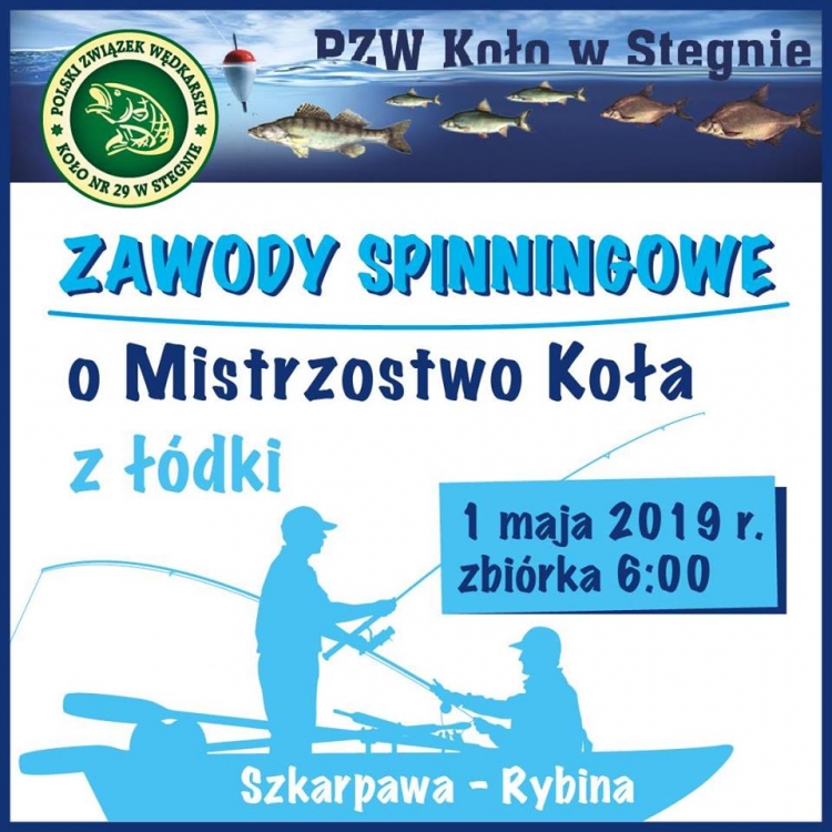 Rybina. Zawody spinningowe o Mistrzostwo Koła