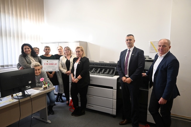 Powiat Nowodworski: Nowy sprzęt w Wydziale Geodezji, Kartografii i Katastru